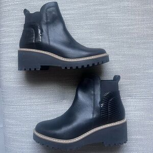 DV by Dolce Vita Black Ankle Booties